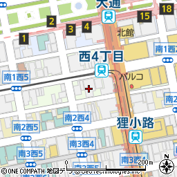 七十七銀行札幌支店 ＡＴＭ周辺の地図