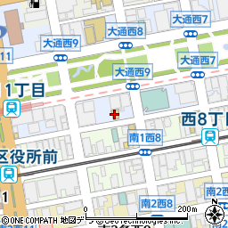 札幌ブライダル専門学校周辺の地図