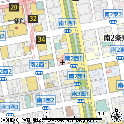 北海道札幌市中央区南２条西1丁目1-10周辺の地図