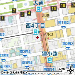 エステティックＲＡＹＶＩＳ　札幌店周辺の地図