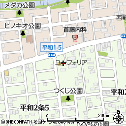 セブンイレブン札幌平和店周辺の地図