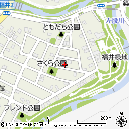 北海道札幌市西区福井1丁目5-16周辺の地図