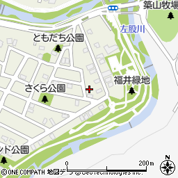 北海道札幌市西区福井1丁目8-27周辺の地図