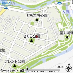 北海道札幌市西区福井1丁目5-18周辺の地図