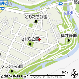 北海道札幌市西区福井1丁目5周辺の地図