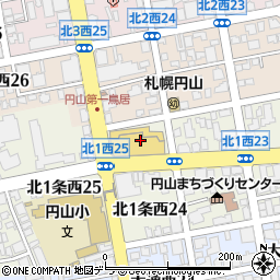 メガネサロンルック　円山東光店周辺の地図