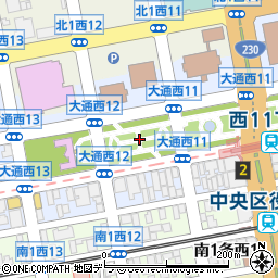 北海道防衛局　業務課周辺の地図