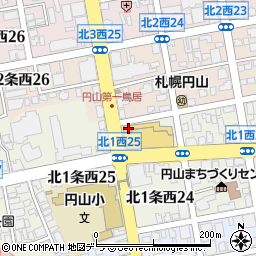 円山サークル歯科医院周辺の地図