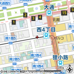 株式会社アデランスフォンテーヌクチュールサロン札幌周辺の地図