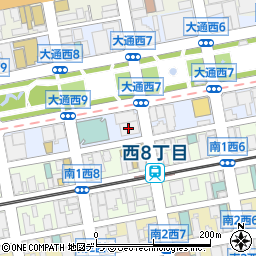 朝日生命保険相互会社札幌支社周辺の地図
