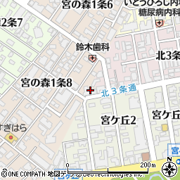 宮ケ丘参道前シティハウス周辺の地図
