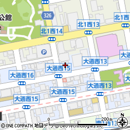 北海道札幌市中央区大通西14丁目8周辺の地図