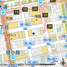 本格中華居酒屋 チャイニーズキッチン 紅龍 大通店周辺の地図