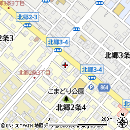 一般社団法人北海道総合在宅ケア事業団 札幌白石訪問看護ス..周辺の地図