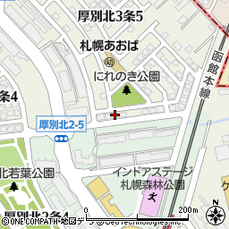 北海道行政書士会会員之証　進藤事務所周辺の地図