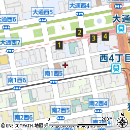 プレジデント松井ビルパーキング周辺の地図