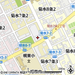 サンスター株式会社　北海道営業所周辺の地図