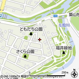 北海道札幌市西区福井1丁目8-36周辺の地図