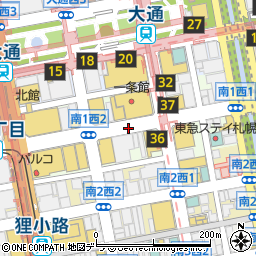 家族亭 札幌店周辺の地図