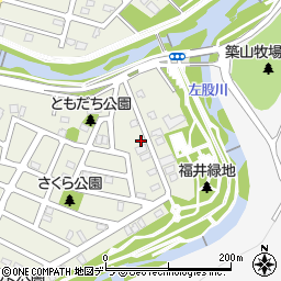北海道札幌市西区福井1丁目8周辺の地図