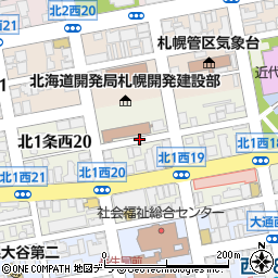 株式会社朝日工業社　北海道支店周辺の地図