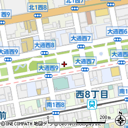 札幌通運株式会社　代表周辺の地図