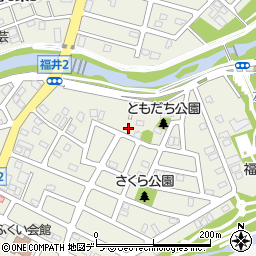 北海道札幌市西区福井1丁目周辺の地図