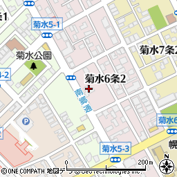 株式会社共栄商事札幌営業所周辺の地図
