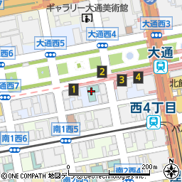 ホテルリソルトリニティ札幌周辺の地図