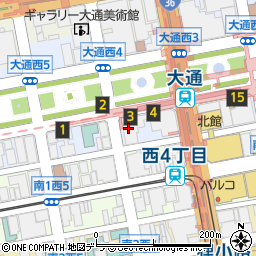 歯科　札幌クリニック周辺の地図