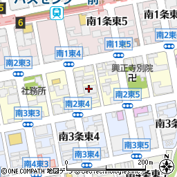 北海道札幌市中央区南２条東周辺の地図