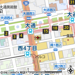 エンポリオアルマーニ札幌周辺の地図