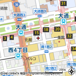 佐藤水産株式会社　札幌駅前本店周辺の地図