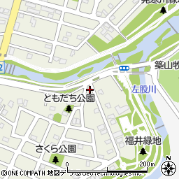北海道札幌市西区福井1丁目8-1周辺の地図