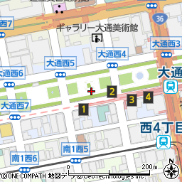 株式会社横河建築設計事務所　札幌事務所周辺の地図