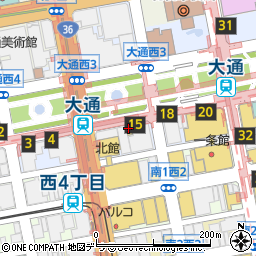 リーガル札幌（司法書士法人）周辺の地図