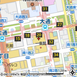 シェイプス札幌周辺の地図