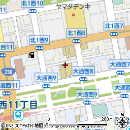北海道安達学園周辺の地図