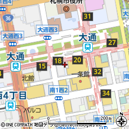 エコプランニング札幌大通店周辺の地図