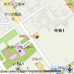 南幌町役場　南幌町ふるさと物産館ビューロー周辺の地図