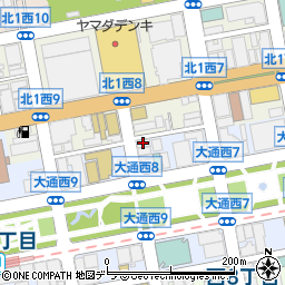 三和鋼器株式会社　札幌営業所周辺の地図