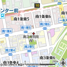 オルゴグラート札幌周辺の地図