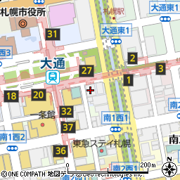 ラフィネ札幌地下街オーロラタウン店周辺の地図