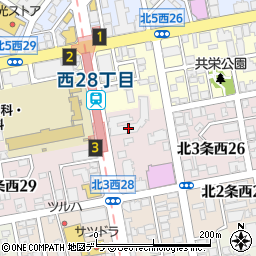 道営住宅円山団地周辺の地図