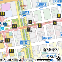 〒060-0051 北海道札幌市中央区南一条東の地図