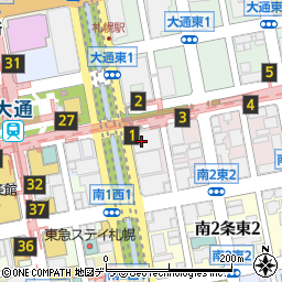 札幌市役所子ども未来局　役職員席局長秘書周辺の地図