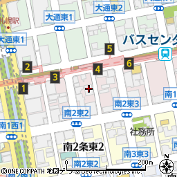 クローバー札幌本店周辺の地図