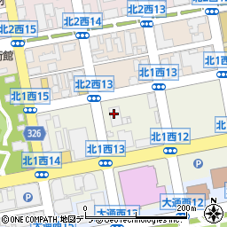 札幌市役所　外郭団体札幌市社会福祉協議会中央調査センター周辺の地図