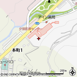 北海道夕張市社光20周辺の地図