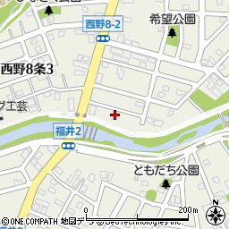 北海道茶業株式会社周辺の地図